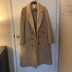 H&M Camel trench